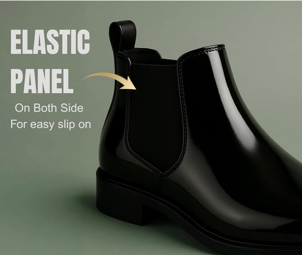 kraasa men's slip on fashion chelsea boots