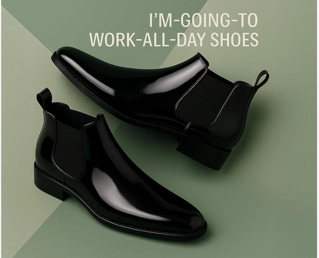 kraasa men's slip on fashion chelsea boots